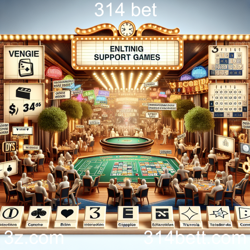 Descubra os Jogos de Suporte na 314 Bet